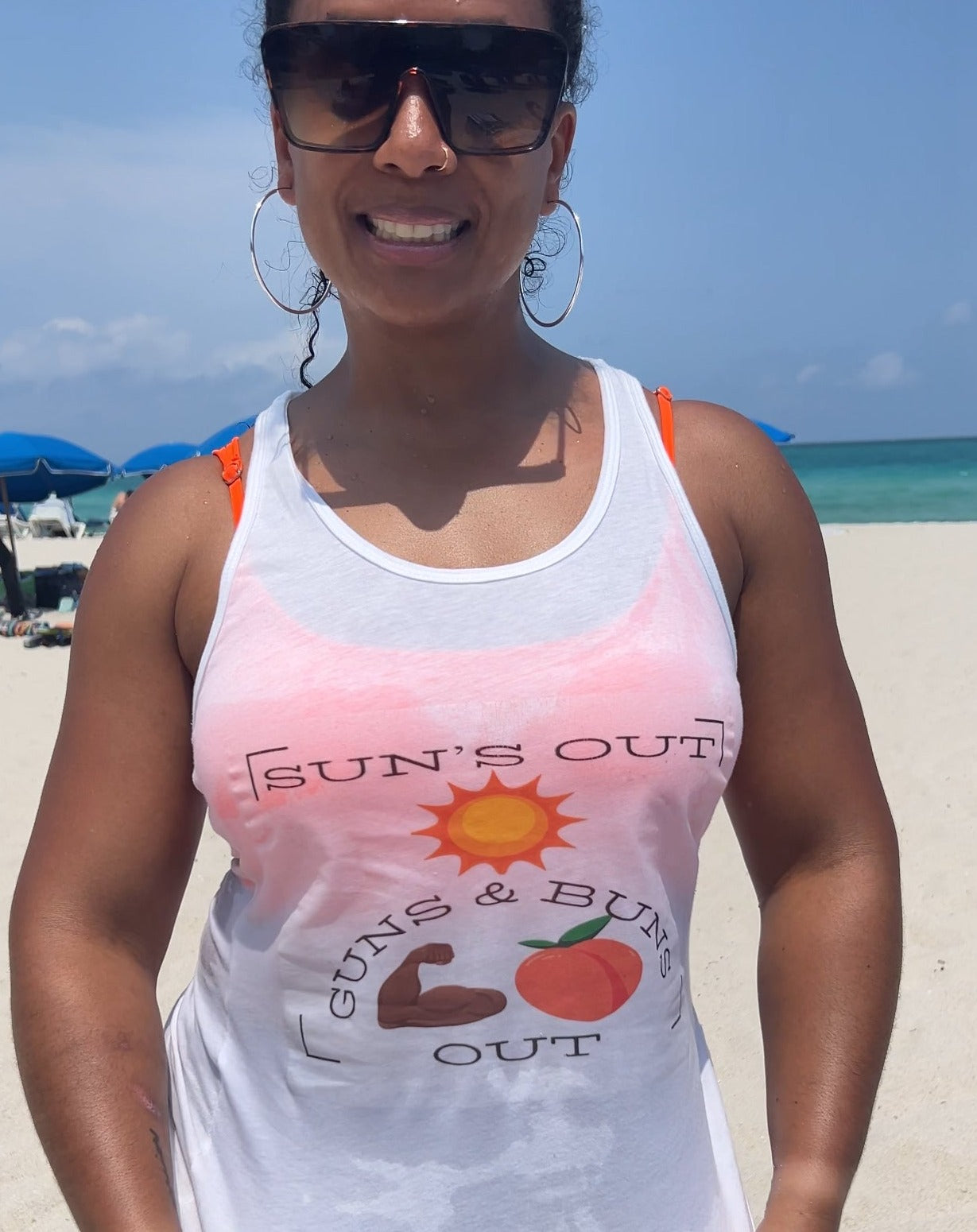 Sun’s Out T-Shirt or Racerback Tank